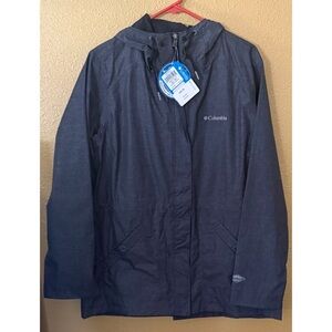 Columbia Women's Dark Gray Raincoat